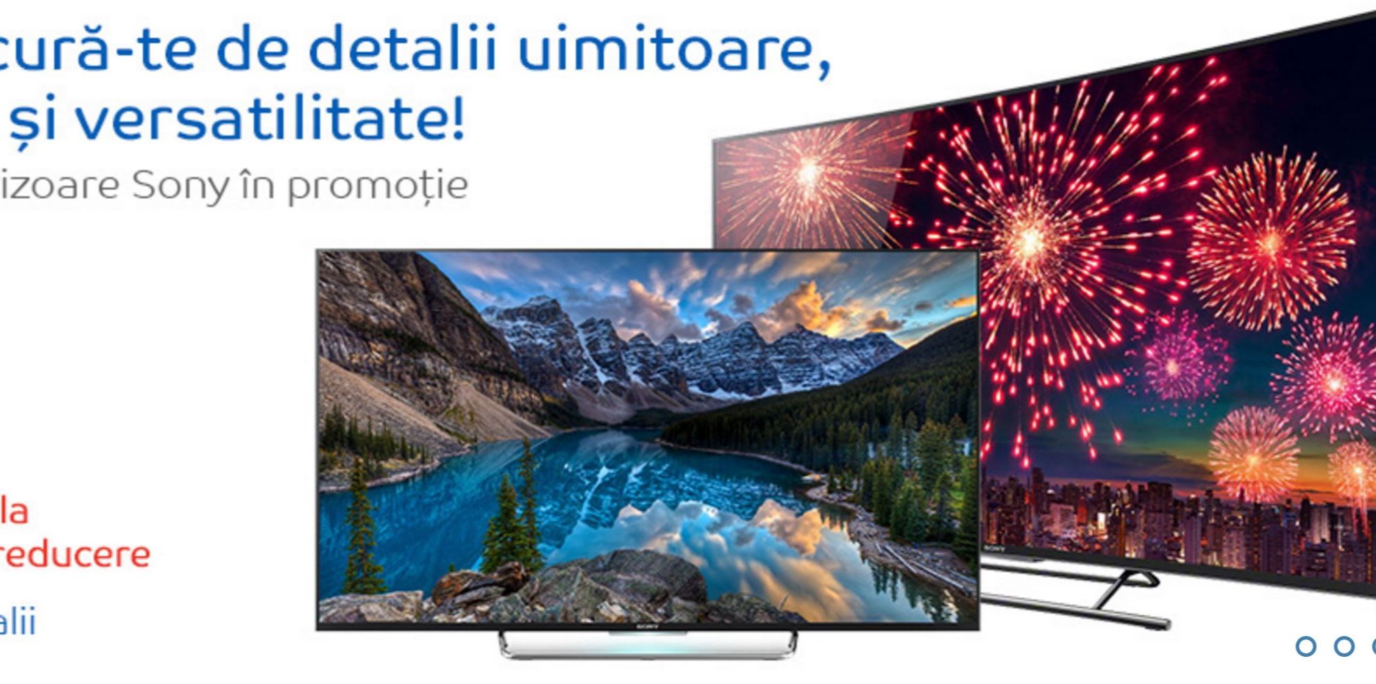 eMAG – 15% reducere pentru cele mai puternice televizoare Sony