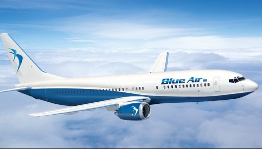 Aterizare de urgență a unui avion Blue Air. Pilotul a semnalat probleme tehnice 