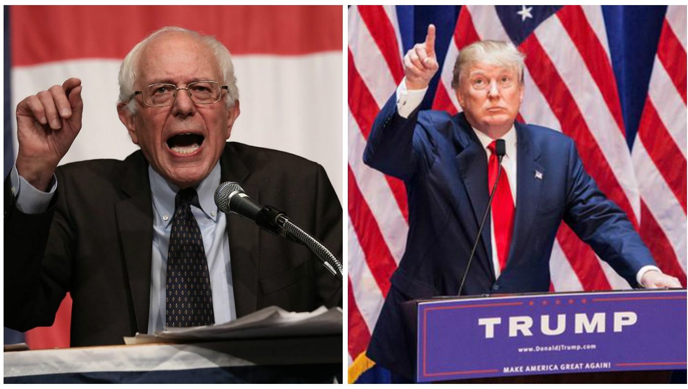 ALEGERI SUA. Sanders a învins-o clar pe Clinton în New Hampshire. Trump și-a devansat rivalii