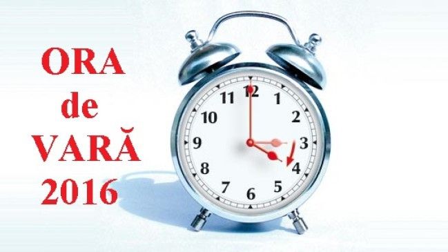 Ora de vară 2016. Când vom da ceasurile cu o oră înainte