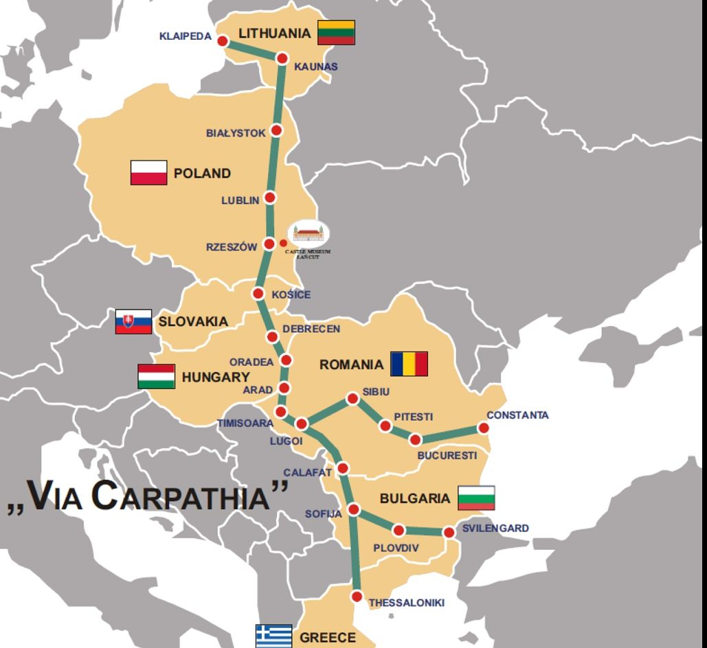 Europa de Est îşi face o autostradă GIGANT. Via Carpatia va trece şi prin România