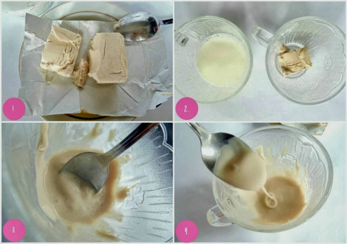 Și-a pus drojdie pe față și a obținut un super rezultat! Iată cu ce a amestecat-o