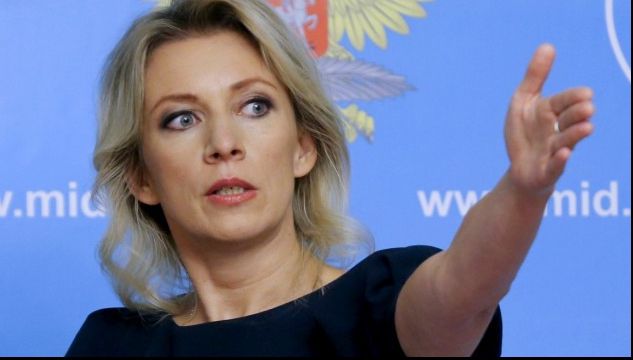 Maria Zaharova, purtătoarea de cuvânt a ministerului rus de Externe/Foto/Profimedia 