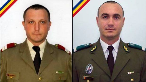 Militarii care au murit în Afganistan au fost repatriaţi. Klaus Iohannis i-a decorat post-mortem