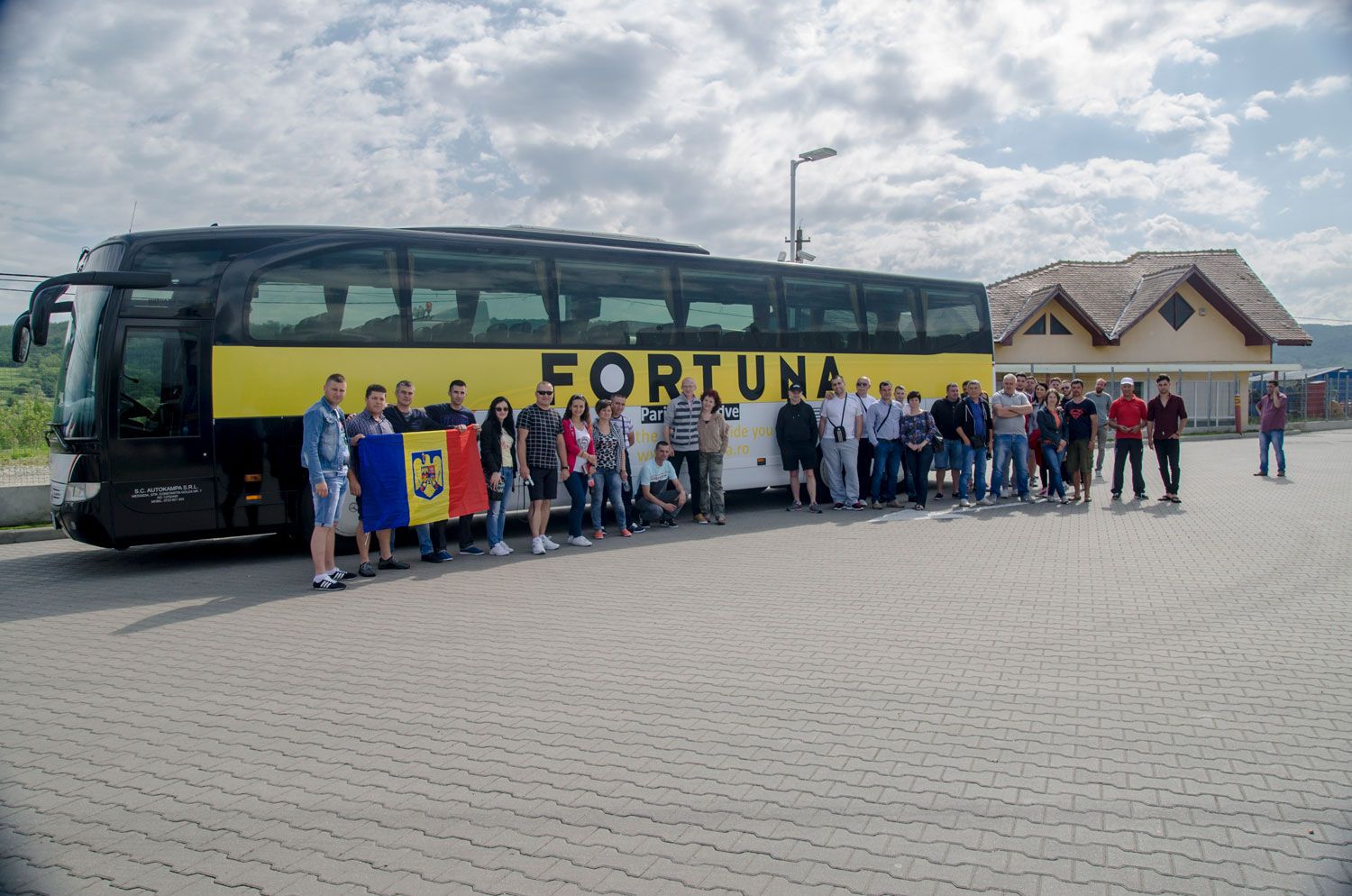 Cu Fortuna alături de tricolori. O experiență de neuitat la EURO 2016 (P)