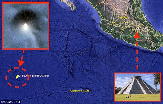 O piramidă imensă, descoperită pe fundul oceanului cu Google Earth. Bază extraterestră sau...