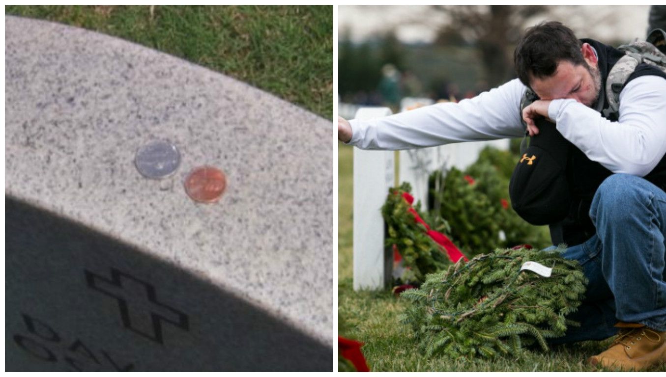 A văzut bănuții pe cruce, în cimitir. Credea că i-a uitat cineva. Când a aflat ce înseamnă a plâns