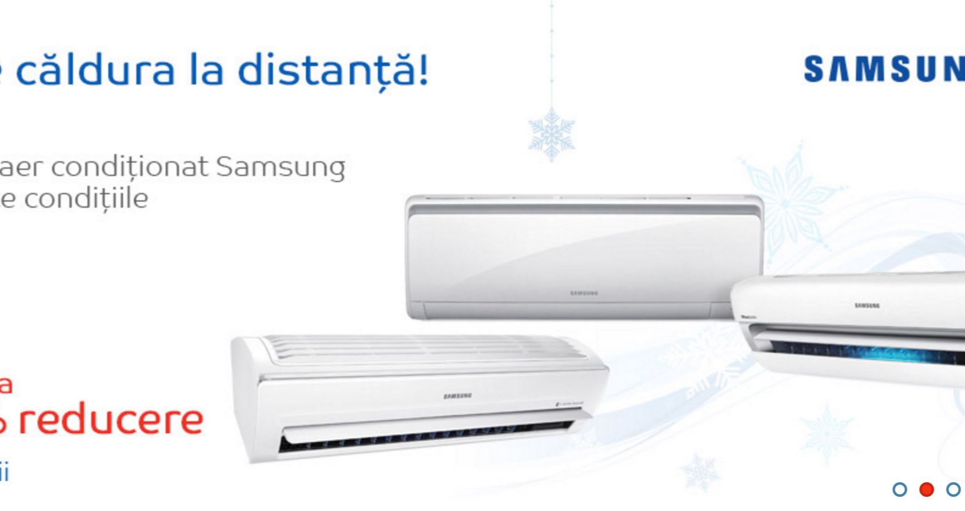 eMAG – Aparate de aer conditionat Samsung la reducere. Discounturile sunt foarte mari