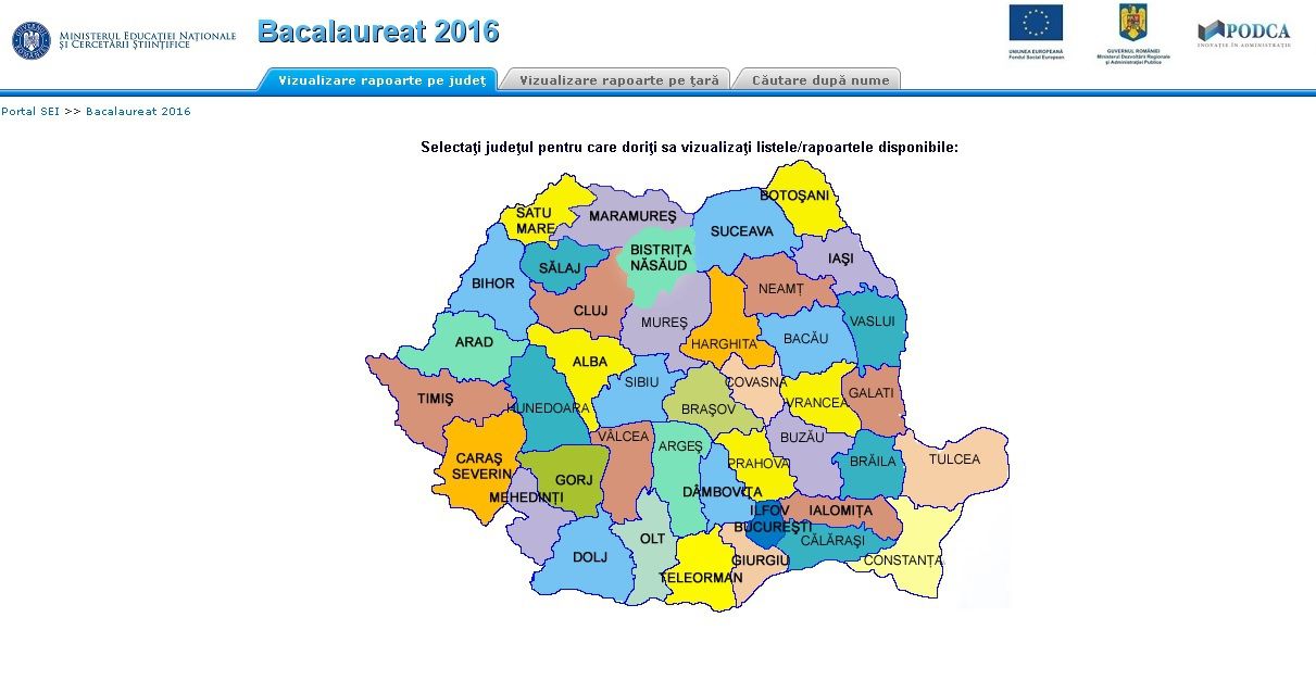 REZULTATE BAC 2016. Verifică rapid ce NOTE ai luat la BACALAUREAT 2016. Rezultate BAC edu.ro