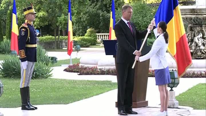 Klaus Iohannis i-a primit la Cotroceni pe sportivii români de la JO: "Îndrăzniţi să scrieţi istorie"