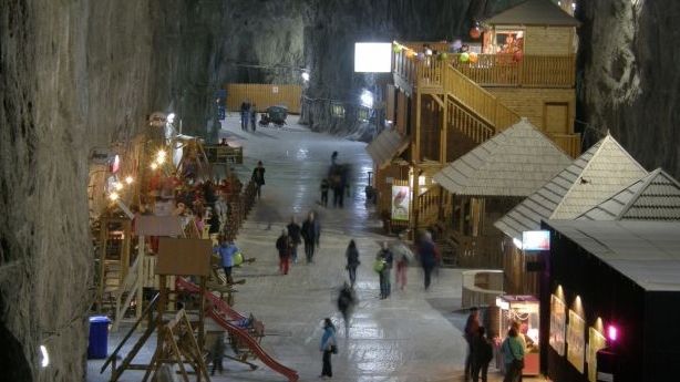 Parcul de aventură din Salina Praid, singurul din lume de acest fel, a fost ÎNCHIS