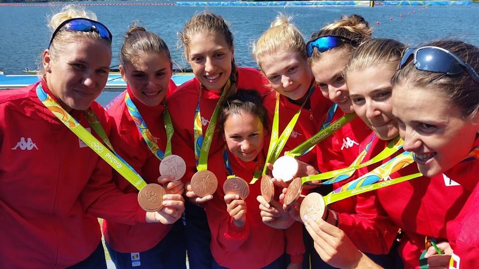 O nouă victorie la RIO 2016! CANOTAJ: echipajul feminin de 8+1 al României, medalie de bronz