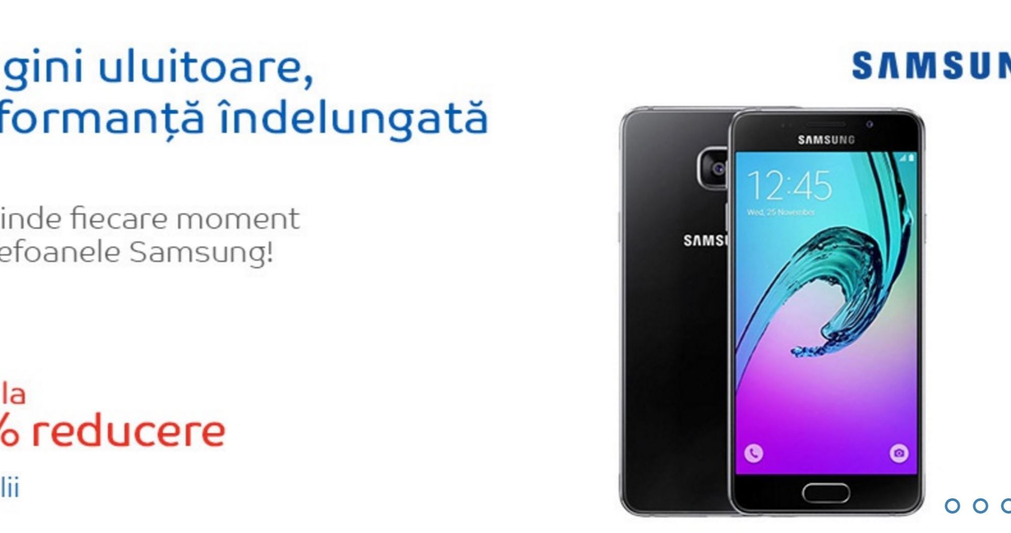 eMAG – Telefoanele Samsung sunt mai ieftine cu pana la 25%