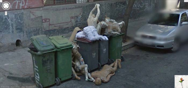 10 cele mai șocante imagini surprinse de Google Street View. Ce vezi dacă privești atent harta