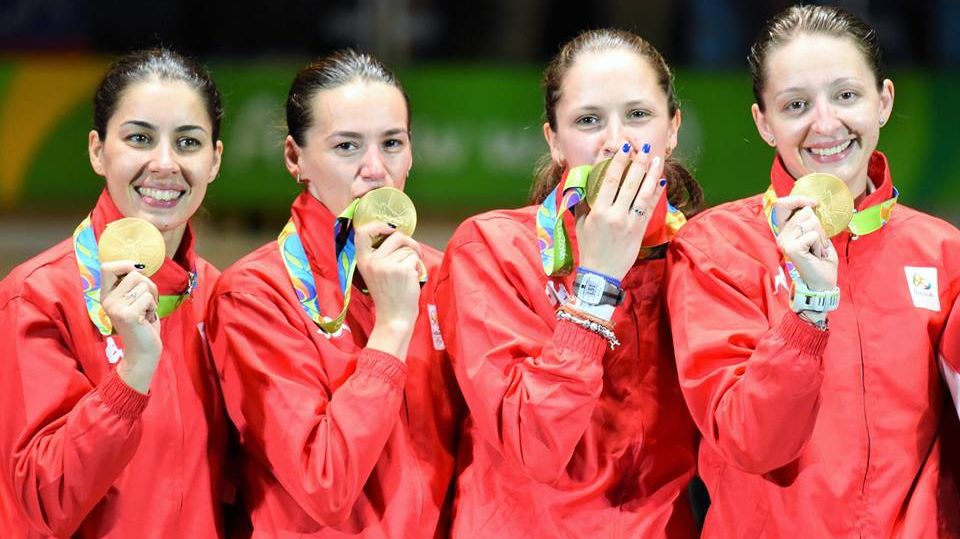 Primele medalii pentru România la Rio. AUR OLIMPIC pentru echipa feminină de spadă: a zdrobit China 