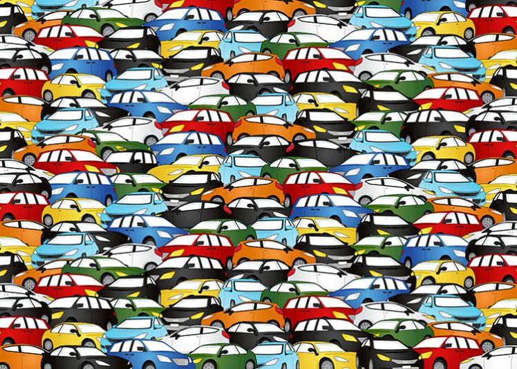Cel mai greu joc de pe Facebook. Poți observa taxiul în această imagine? Nimeni n-a reușit
