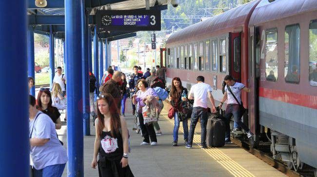 Studenții vor călători gratuit cu trenul de la 1 februarie