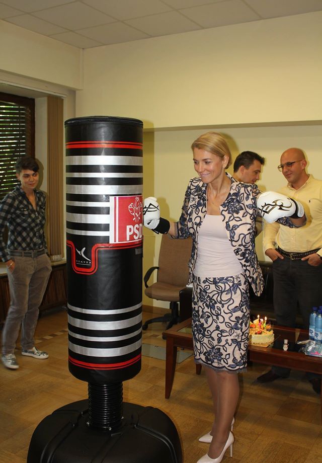 Alina Gorghiu recunoaşte că discută destul de des cu preşedintele Klaus Iohannis 