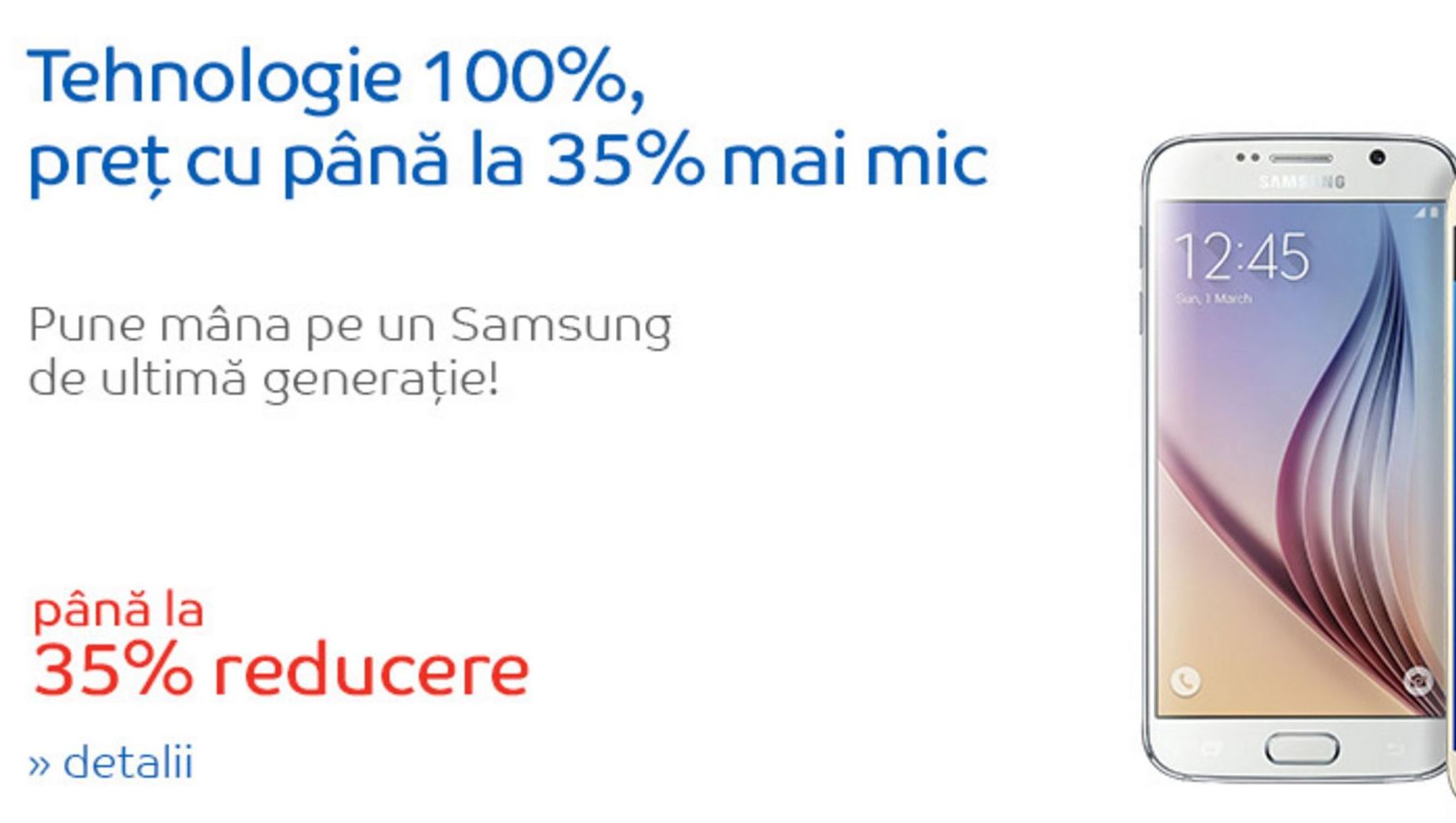 eMAG – Telefoanele Samsung au reduceri pana la 35%
