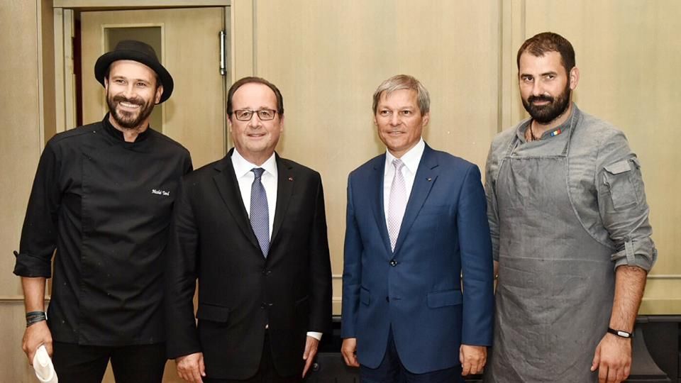 Bucătarul Adrian Hădean a dezvăluit meniul pe care i l-a servit lui Francois Hollande 