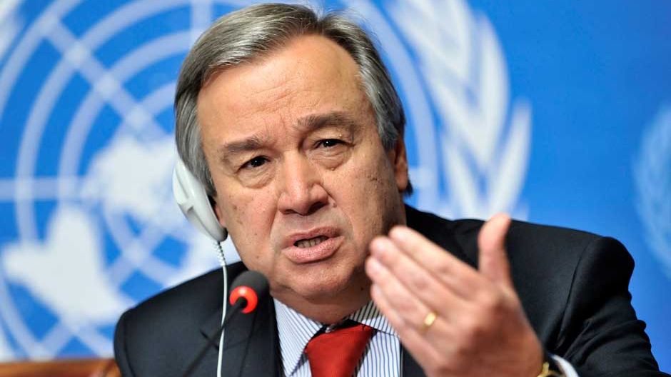 Antonio Guterres, secretarul general al ONU