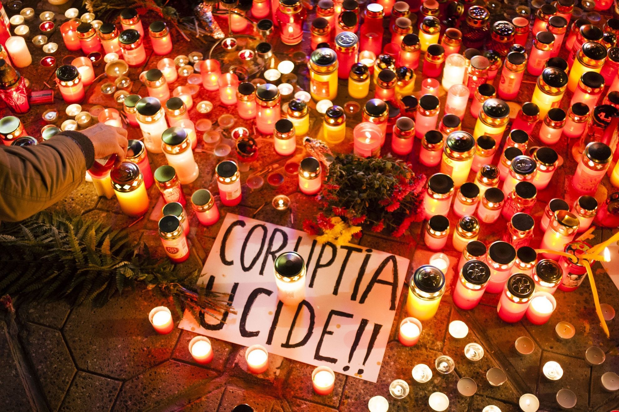 Gest emoţionant făcut de o Şcoală Gimnazială pentru victimele de la #Colectiv 