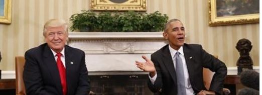 Prima întâlnire Trump-Obama, la Casa Albă. Trump: "Abia aştept să îi cer, în viitor, sfatul"