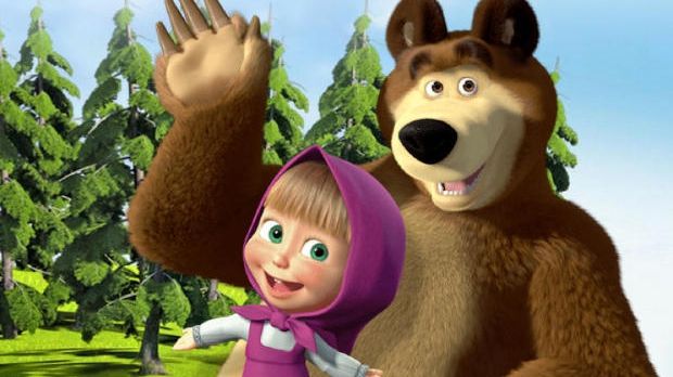 Topul celor mai "periculoase" desene animate pentru copii. Pe primul loc, "Maşa şi ursul"