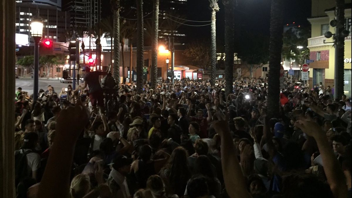 Proteste în California, după victoria lui Donald Trump la prezidențiale