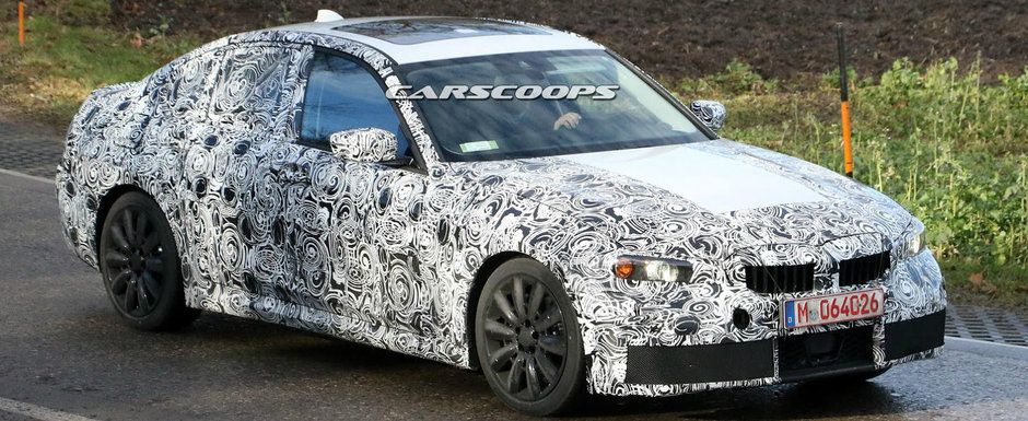 BMW s-a dat de gol. Au scos pe străzi, camuflat, noul Seria 3, dar lumea l-a văzut. Cum arată