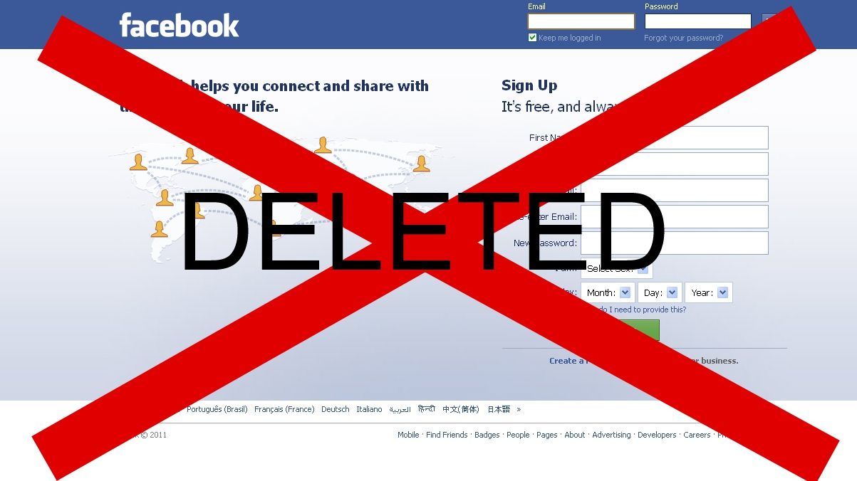 Pentru această IMAGINE i-a fost ŞTERS contul de Facebook