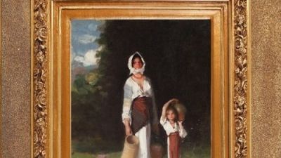 Un tablou de Grigorescu a stabilit un preţ record pentru piaţa de artă din România