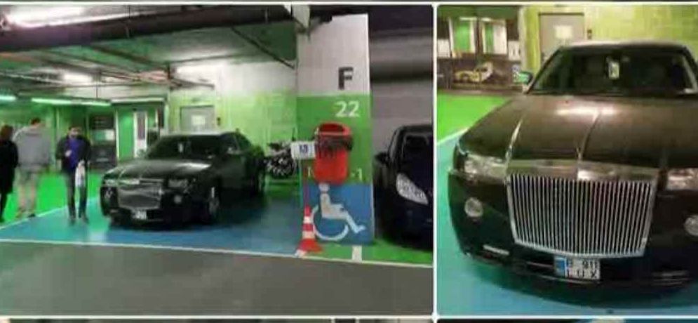A stârnit FURIA pe net. Mașină de lux pe un loc de parcare pentru persoanele cu dizabilităţi
