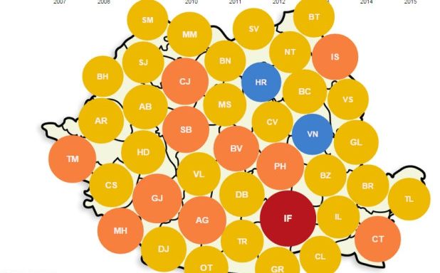 Județele cu cele mai mici SALARII în 2017. De AICI trebuie să te muți rapid