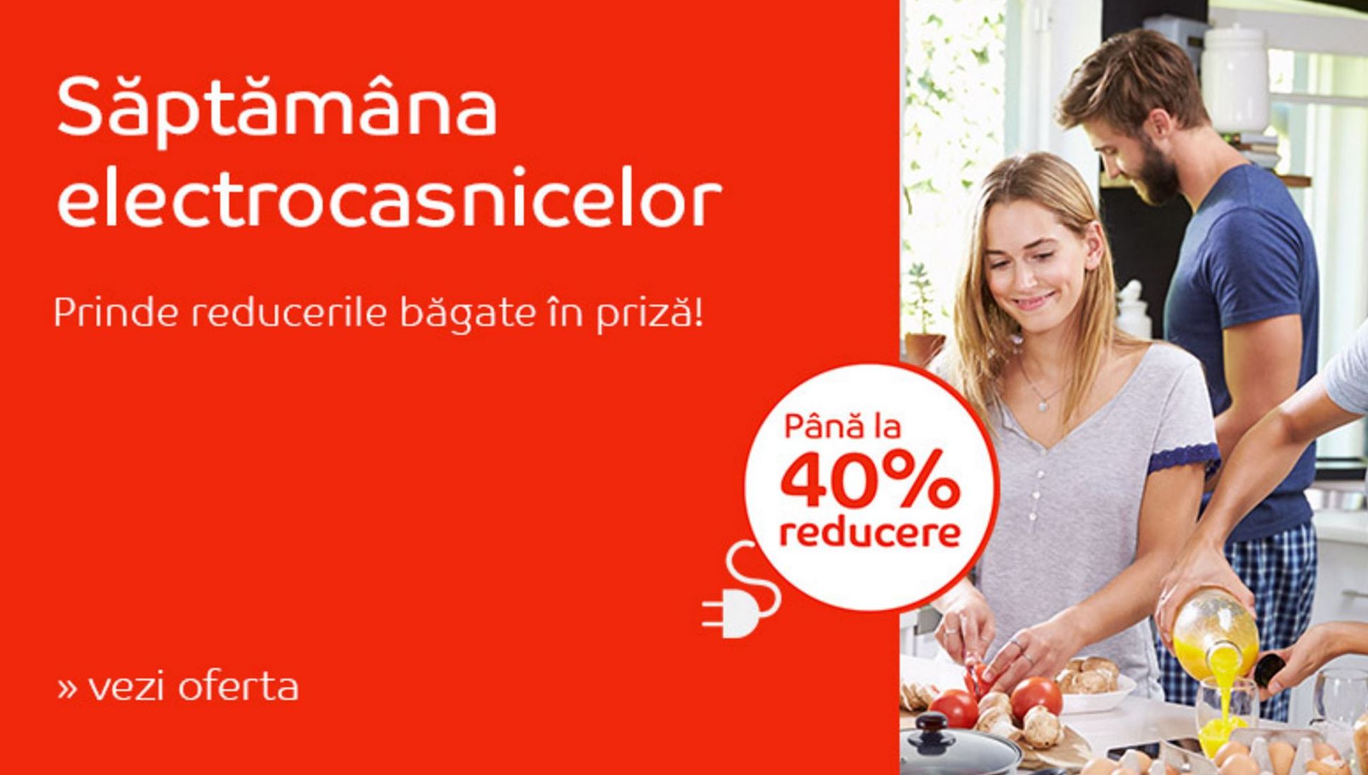eMAG – Saptamana electrocasnicelor aduce reduceri de 40%. Care sunt cele mai bune oferte