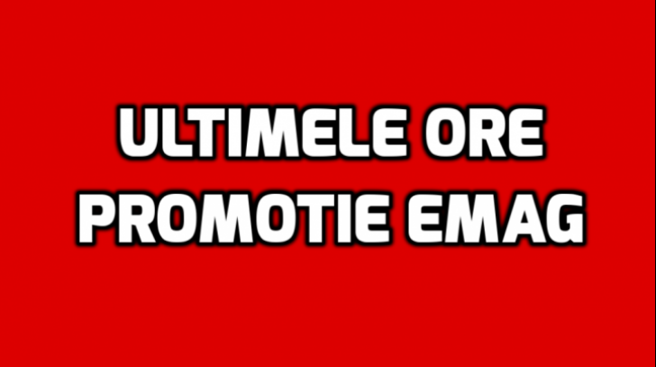 eMAG Saptamana electrocasnicelor - Ultimele ore de promotie cu reduceri de pana la 40%