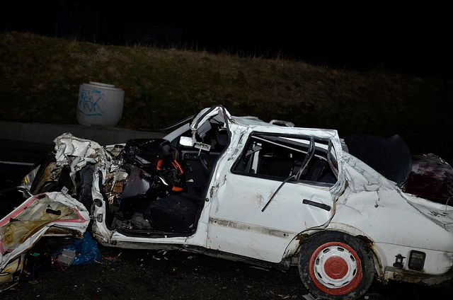 Accident oribil noaptea trecută. Trei morți și un tânăr în comă