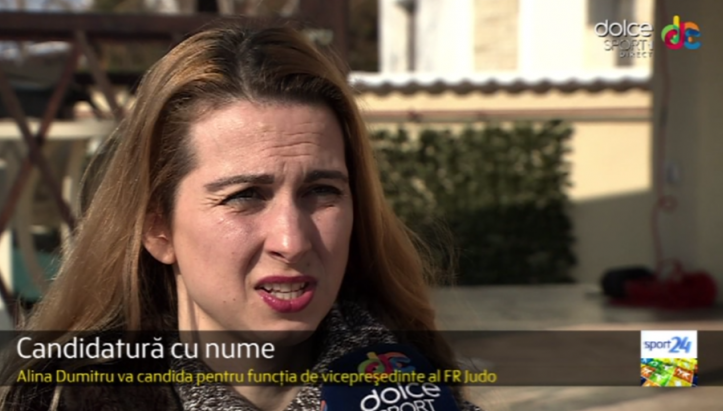 Alina Dumitru vrea să fie vicepreședinte al FR Judo în echipa lui Cozmin Gușă