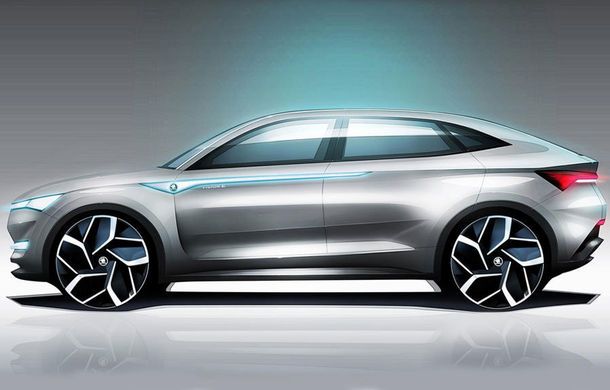 Skoda vine cu cel mai SF model din gama cehilor. Conceptul Vision E, rupt parcă din altă galaxie