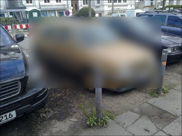 Au văzut în parcare un Volkswagen fabricat din LEMN. Este cel mai ciudat Golf apărut pe străzi
