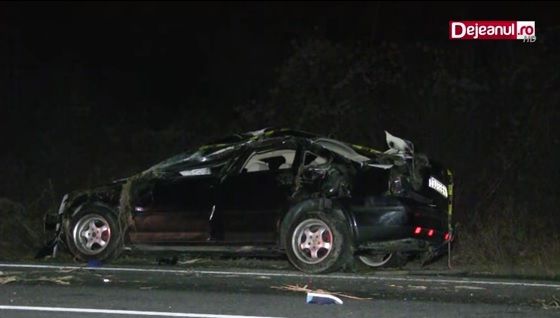 ACCIDENT ÎNFIORĂTOR. Un fotbalist a murit, după ce s-a rostogolit cu maşina!