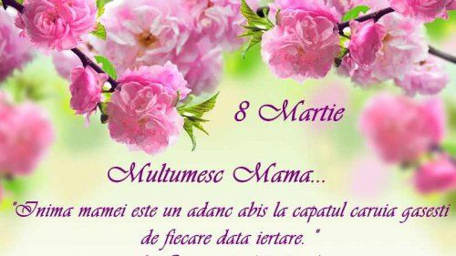 Mesaje 8 Martie. Cel mai frumos mesaj pentru Ziua Mamei