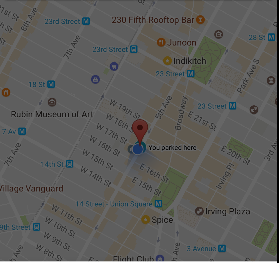 Google Maps ne va spune unde am parcat maşina