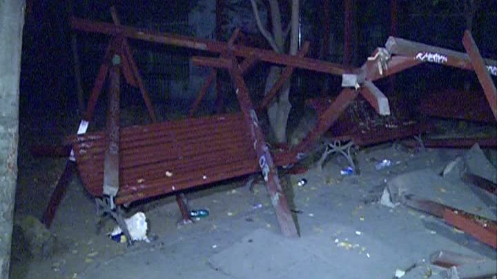 Un parc a fost vandalizat, la scurt timp după ce primăria a renunțat la serviciul de pază