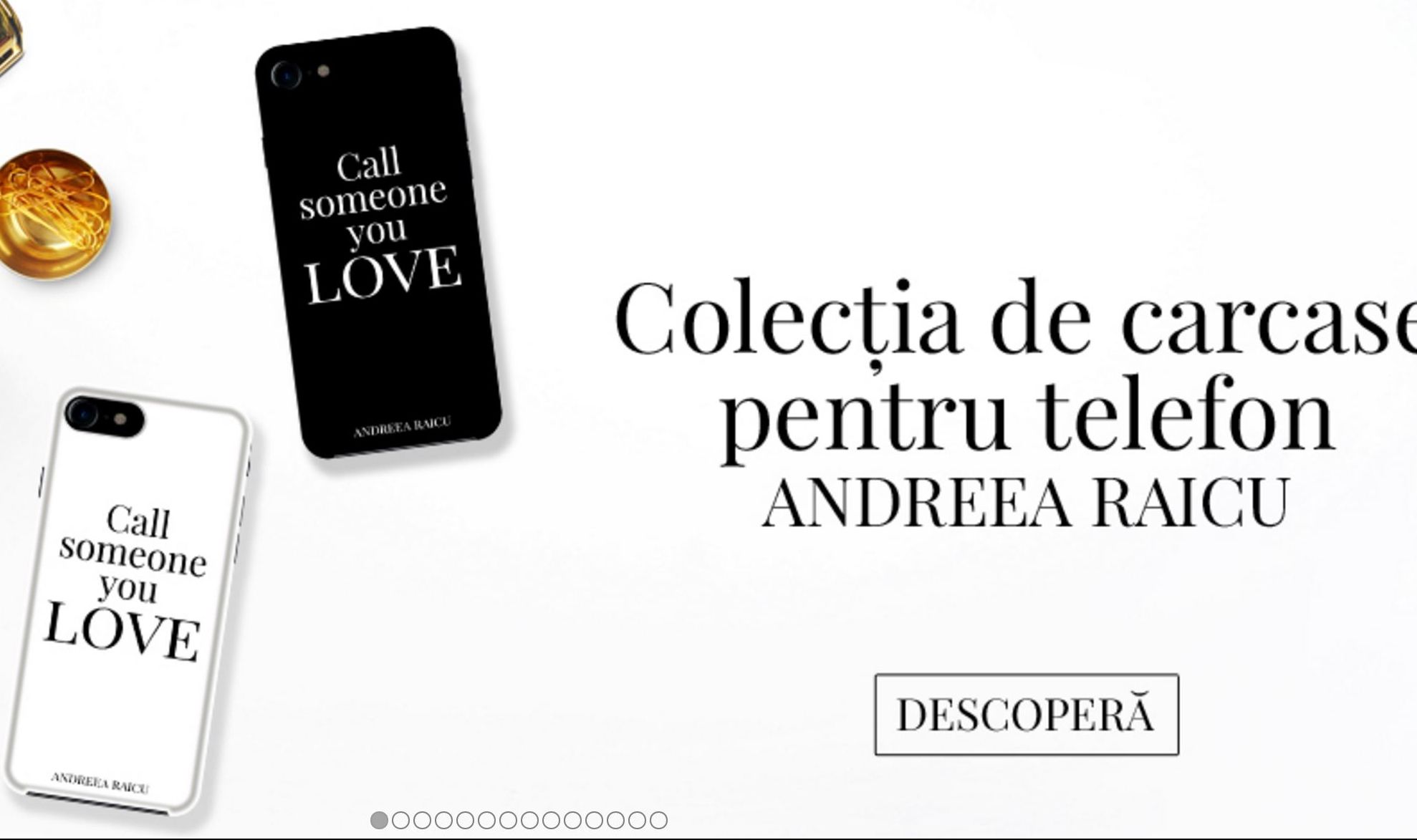 Colectia de carcase pentru telefon Andreea Raicu. Uite ce mesaje haioase au