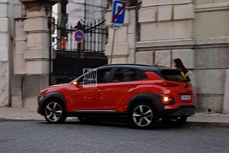 Noul Hyundai Kona, surprins în premieră fără camuflaj