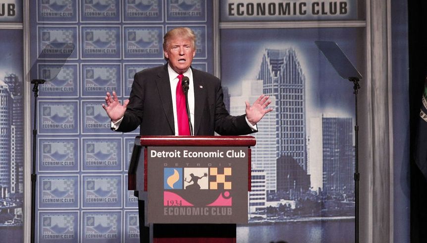 Controversele induse de Trump au cauzat turbulențe pe Wall Street. Bursa înregistrează scăderi