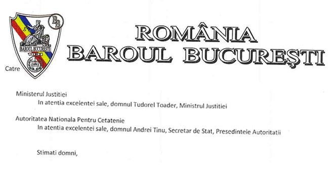 Baroul București se implică în situația generată de ANC, apărând drepturile avocaților