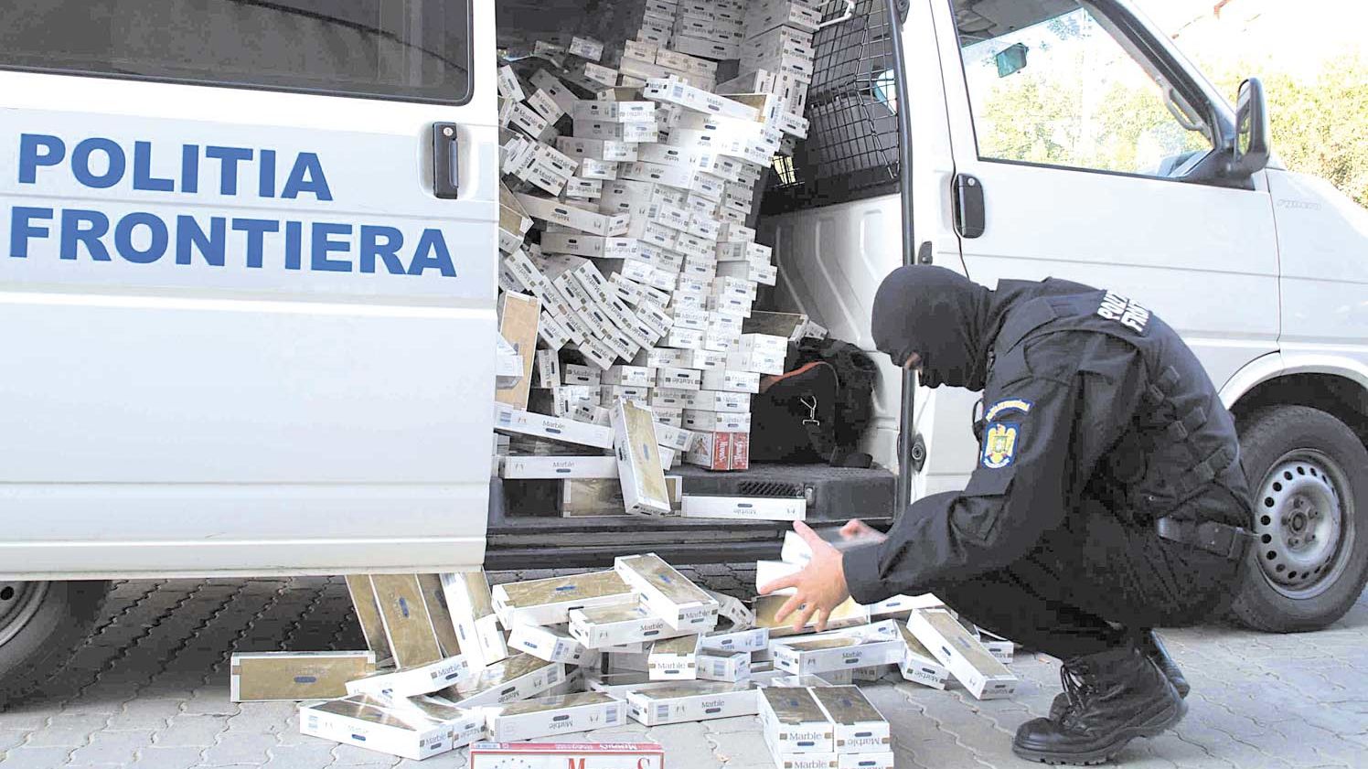 Captură record la Vaslui. O rețea de contabandă a fost destructurată