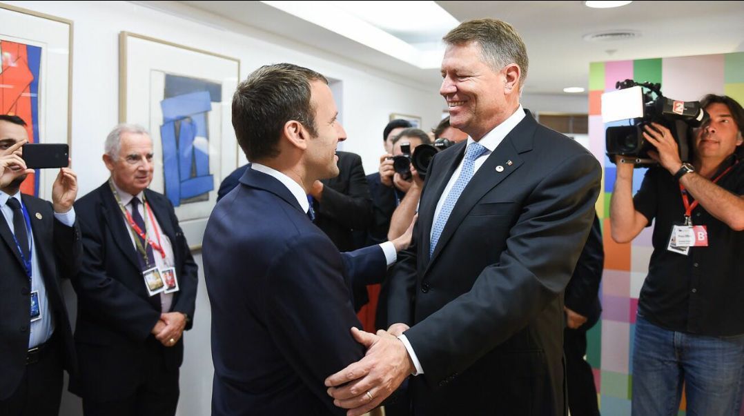 Iohannis, după întâlnirea cu Macron: Discuţii despre muncitorii detaşaţi. România, o ţară stabilă 